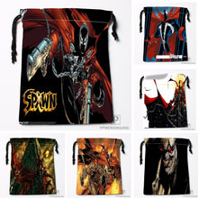 Load image into Gallery viewer, Custom Spawn Comics Drawstring Bags Printing Travel Storage Mini Pouch Swim Hiking Toy Bag Size 18x22cm#0412-11-101