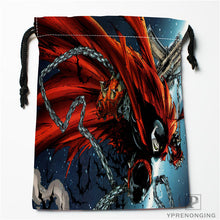 Load image into Gallery viewer, Custom Spawn Comics Drawstring Bags Printing Travel Storage Mini Pouch Swim Hiking Toy Bag Size 18x22cm#0412-11-101
