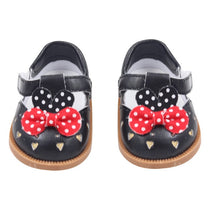 Load image into Gallery viewer, Cute Doll Shoes 7cm High-quality Bow Cartoon Skull Pattern Mini Shoes For 18 Inch American And Baby New Bron Dolls Toy 1/3 BJD
