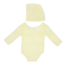Load image into Gallery viewer, New Children Photography Clothing Newborn Lace Clothes Full Moon Hundred Days Baby Princess Hat Onesies