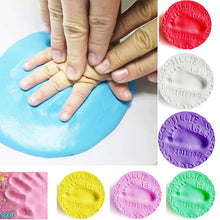 Load image into Gallery viewer, 30g Baby care baby handprints handprint mud foot print baby hand and foot mold hundred days gift hand and foot print