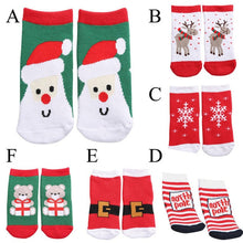 Load image into Gallery viewer, 2020 New Christmas Baby Shoes Baby Boys Girls Winter Warm Santa Claus First Walkers Cute Xmas Baby Boots DS9