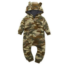 Load image into Gallery viewer, 2020 Spring And Autumn newborn baby boys girls warm clothing long sleeved mother children romper cotton kids Garments