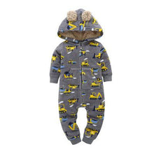Load image into Gallery viewer, 2020 Spring And Autumn newborn baby boys girls warm clothing long sleeved mother children romper cotton kids Garments