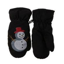 Load image into Gallery viewer, Children Winter Warm Gloves Boys Girls Waterproof Windproof Non-slip Snow Mittens Extended Wrist Skiing Sports Gloves