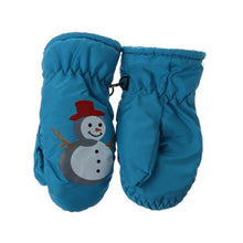 Load image into Gallery viewer, Children Winter Warm Gloves Boys Girls Waterproof Windproof Non-slip Snow Mittens Extended Wrist Skiing Sports Gloves