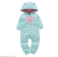 Load image into Gallery viewer, 2020 Spring And Autumn newborn baby boys girls warm clothing long sleeved mother children romper cotton kids Garments