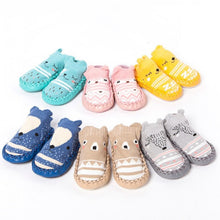 Load image into Gallery viewer, Infant Baby Socks With Rubber Soles Newborn Baby Girls Boys Shoes Autumn Baby Floor Socks Anti Slip Soft Sole Sock