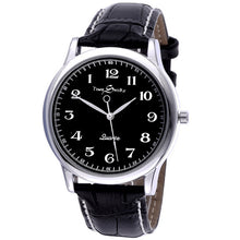 Load image into Gallery viewer, Men Quartz Watch Counterclockwise Backward Scale Oil Embossing Dial Waterproof Reverse Watch Leather Boy Student Men Watch