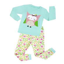 Load image into Gallery viewer, Children Clothing Set Boys Cartoon Sleepwear Kids Super Hero Pajamas Baby Long Sleeve Pijama Girls Unicorn Homewear