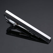 Load image into Gallery viewer, high-end Tie Clip men jewelry luxury Classic gold lase Matte Tie Bar carving Simple Brushed Smooth crystal Clasp Tie Pin Gifts
