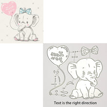Load image into Gallery viewer, Animal Doll Dies Moon Star Rabbit Girl Metal Cutting Dies Scrapbooking For DIY Embossing Cuts Craft Die Baby Balloon Dies