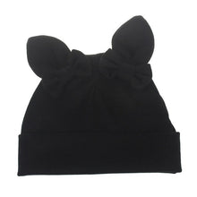 Load image into Gallery viewer, Baby Girl Hat Rabbit Ear Hat For Girls Cotton Bow Knot Children's Cap Toddler Kids Hats Cartoon Cute Baby Hats Bonnet