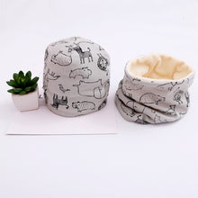 Load image into Gallery viewer, New Fashion Baby Cap Set Cartoon Owl Stars Baby Head Cover Spring Warm Neck Collar Kids Beanies Sets Cotton Children Hats Scarf