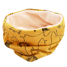 Load image into Gallery viewer, New Fashion Baby Cap Set Cartoon Owl Stars Baby Head Cover Spring Warm Neck Collar Kids Beanies Sets Cotton Children Hats Scarf