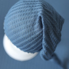 Load image into Gallery viewer, 2019 newborn photography props wraps + hat kids newborn set beanie propshoot for photography new born baby boy accessories
