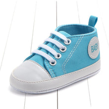 Load image into Gallery viewer, Baby Canvas Classic Sports Sneakers Newborn Baby Boys Girls Print Star First Walkers Shoes Infant Toddler Anti-slip Baby Shoes