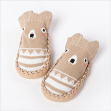 Load image into Gallery viewer, 2017 Fashion Baby Socks With Rubber Soles Infant Sock Newborn Autumn Winter Children Floor Socks Shoes Anti Slip Soft Sole Sock
