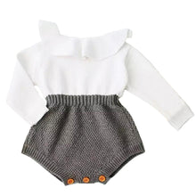 Load image into Gallery viewer, Newborn Baby Girl Clothing Rompers Wool Knitting Tops Long Sleeve Romper Warm Outfits Clothes Baby Girls