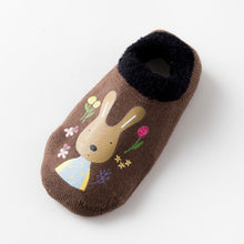 Load image into Gallery viewer, Cotton Baby Boys Girls Socks Rubber Slip-resistant Floor Socks Cartoon Infant Kids Animal Socks Winter Autumn Thicken Warm Shoes