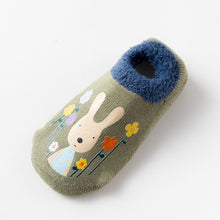 Load image into Gallery viewer, Cotton Baby Boys Girls Socks Rubber Slip-resistant Floor Socks Cartoon Infant Kids Animal Socks Winter Autumn Thicken Warm Shoes