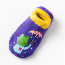 Load image into Gallery viewer, Cotton Baby Boys Girls Socks Rubber Slip-resistant Floor Socks Cartoon Infant Kids Animal Socks Winter Autumn Thicken Warm Shoes