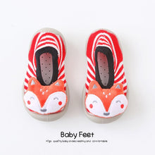 Load image into Gallery viewer, Baby Socks Shoes cute animal Summer Rubber Sole Anti-slip Toddler Shoes