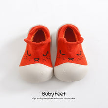 Load image into Gallery viewer, Baby sock Shoes Anti-slip Spring Cartoon animal Shoes Baby Girl baby boy Soft Rubber Sole shoes