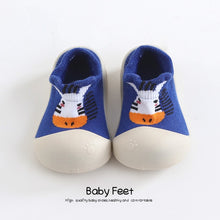Load image into Gallery viewer, Baby sock Shoes Anti-slip Spring Cartoon animal Shoes Baby Girl baby boy Soft Rubber Sole shoes