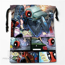 Load image into Gallery viewer, Custom Marvel Cartoon Drawstring Bags Printing Fashion Travel Storage Mini Pouch Swim Hiking Toy Bag Size 18x22cm #171208-15