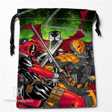 Load image into Gallery viewer, Custom Marvel Cartoon Drawstring Bags Printing Fashion Travel Storage Mini Pouch Swim Hiking Toy Bag Size 18x22cm #171208-15