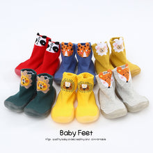 Load image into Gallery viewer, baby sock shoes soft sole animal cute shoes