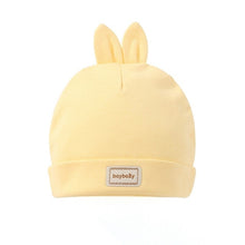 Load image into Gallery viewer, Cute Kids Hat Cap with Bibs Candy Solid Colors Boys Girls Baby Beanies Hats Cotton Born Baby Hat Bibs Toddler Infant Caps
