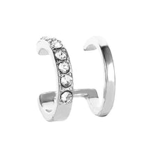 Load image into Gallery viewer, Korean Crystal Clip Earrings For Women Zircon Earing Without Hole Jewelry Fake Earrings Single Ear Bone Clip Earings Kolczyki