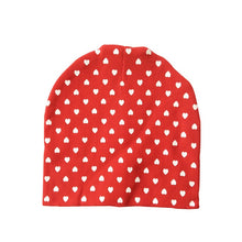 Load image into Gallery viewer, Baby Hat Cotton Printing Caps For Baby Boy Girl Infant Beanie Hat Spring Autumn Winter Children's Hats Caps Star Heart Dot
