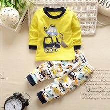 Load image into Gallery viewer, Baby Boys Clothes 2pcs Newborn Baby Girls Cartoon Clothing Autumn Winter Cartoon Cotton Shirt Baby Boy Clothes Set Long-Sleeved