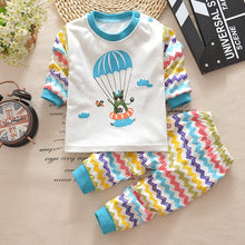 Load image into Gallery viewer, Baby Boys Clothes 2pcs Newborn Baby Girls Cartoon Clothing Autumn Winter Cartoon Cotton Shirt Baby Boy Clothes Set Long-Sleeved