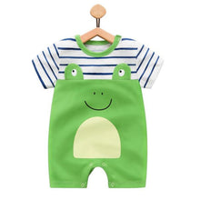 Load image into Gallery viewer, 100% Pure Cotton Baby Girl Romper Summer Short Sleeved Cartoon Animal Jumpsuit Toddler Cute Boutique Clothes For Baby Clothing