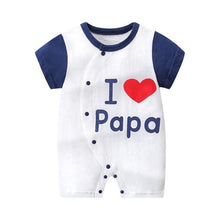 Load image into Gallery viewer, 100% Pure Cotton Baby Girl Romper Summer Short Sleeved Cartoon Animal Jumpsuit Toddler Cute Boutique Clothes For Baby Clothing