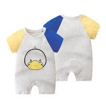 Load image into Gallery viewer, 100% Pure Cotton Baby Girl Romper Summer Short Sleeved Cartoon Animal Jumpsuit Toddler Cute Boutique Clothes For Baby Clothing