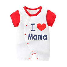Load image into Gallery viewer, 100% Pure Cotton Baby Girl Romper Summer Short Sleeved Cartoon Animal Jumpsuit Toddler Cute Boutique Clothes For Baby Clothing