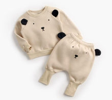 Load image into Gallery viewer, Baby Suit Autumn Winter Baby Boy Cartoon Cute Clothing Pullover Sweatshirt Top + Pant Clothes Set Baby Toddler Girl Outfit Suit
