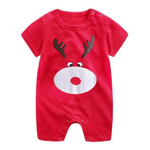 Load image into Gallery viewer, 2020 Cheap cotton Baby romper Short Sleeve baby clothing One Piece Summer Unisex Baby Clothes girl and boy jumpsuits Giraffe
