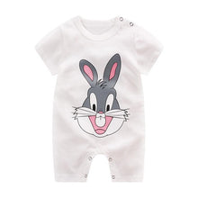 Load image into Gallery viewer, 2020 Cheap cotton Baby romper Short Sleeve baby clothing One Piece Summer Unisex Baby Clothes girl and boy jumpsuits Giraffe