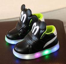 Load image into Gallery viewer, Children Casual Shoes With Light LED Boys Girls Sneakers 2020 Spring Cartoon Mouse Lighted Sport Shoes Fashion Luminous Boots