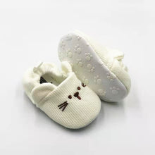 Load image into Gallery viewer, Adorable Infant Slippers Toddler Baby Boy Girl Knit Crib Shoes Cute Cartoon Anti-slip Prewalker Baby Slippers