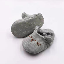 Load image into Gallery viewer, Adorable Infant Slippers Toddler Baby Boy Girl Knit Crib Shoes Cute Cartoon Anti-slip Prewalker Baby Slippers