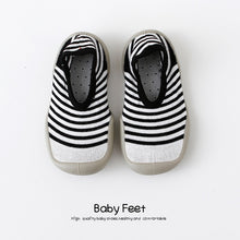 Load image into Gallery viewer, baby shoes with soft rubber baby girl baby boy floor sock shoes spring summer anti-slip