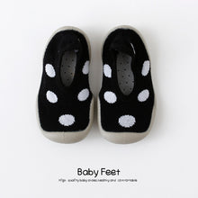 Load image into Gallery viewer, baby shoes with soft rubber baby girl baby boy floor sock shoes spring summer anti-slip