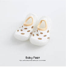 Load image into Gallery viewer, baby shoes with soft rubber baby girl baby boy floor sock shoes spring summer anti-slip